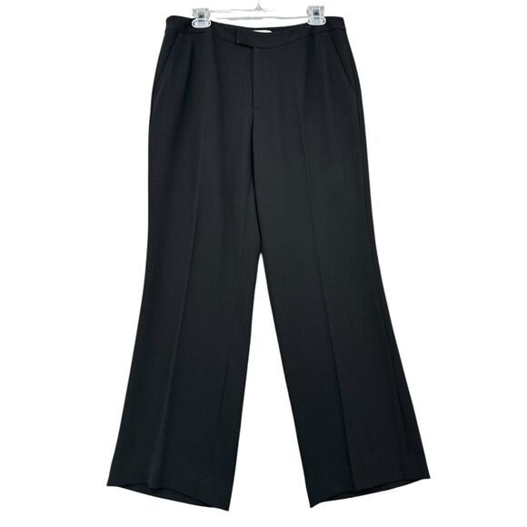 Ellen Tracy Black Classic Wide Leg High Waisted Dress Pants Size 12 - Picture 1 of 8